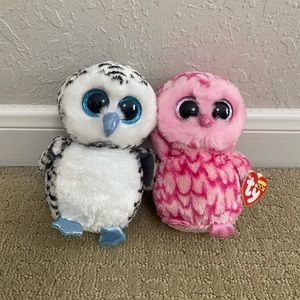 2 Small Own Beanie Boos🦉🦉